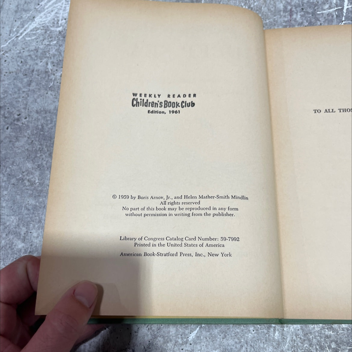 wonders of the deep sea book, by boris arnov, jr. and helen mather-smith mindlin, 1961 Hardcover image 3