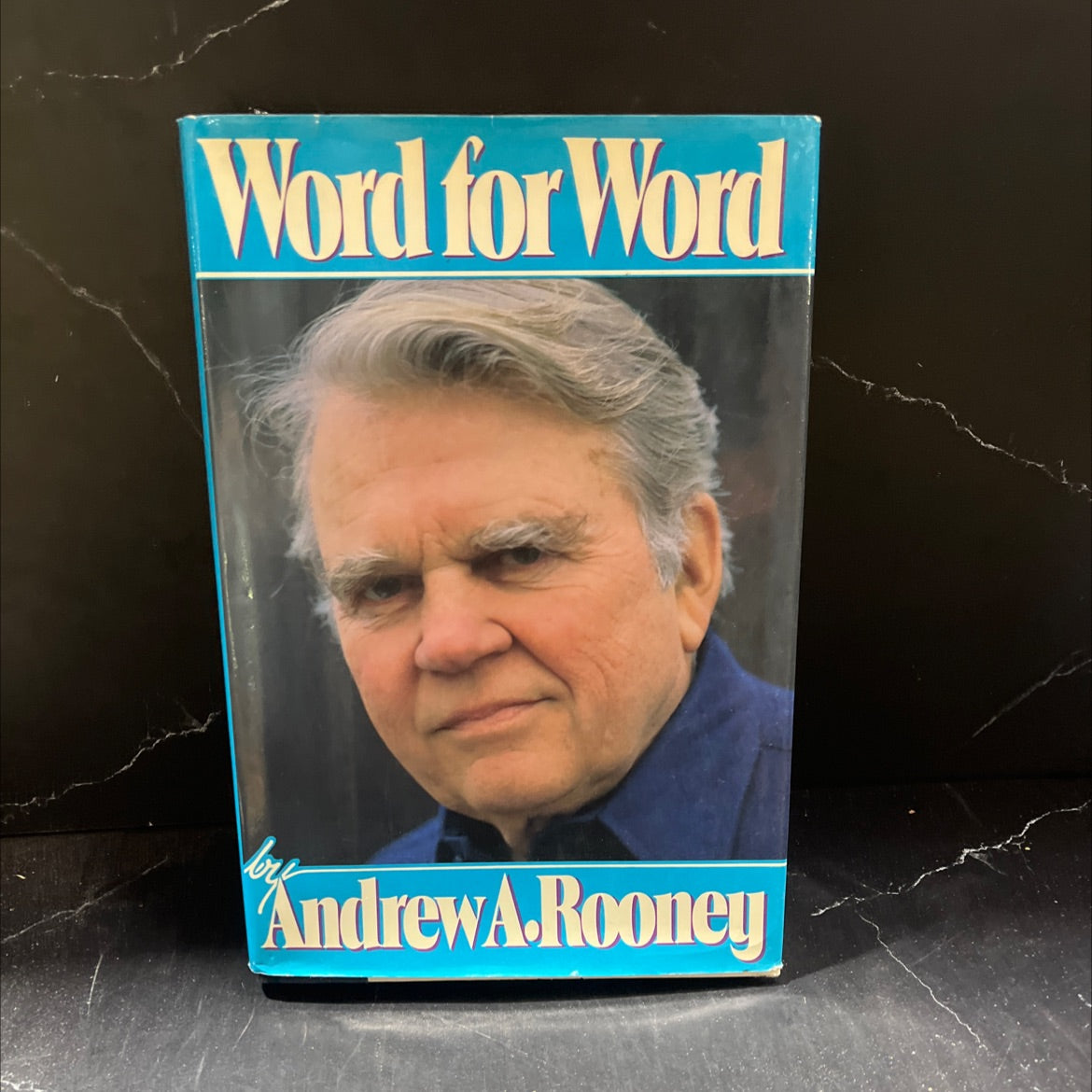word for word book, by andrew a. rooney, 1986 Hardcover image 1