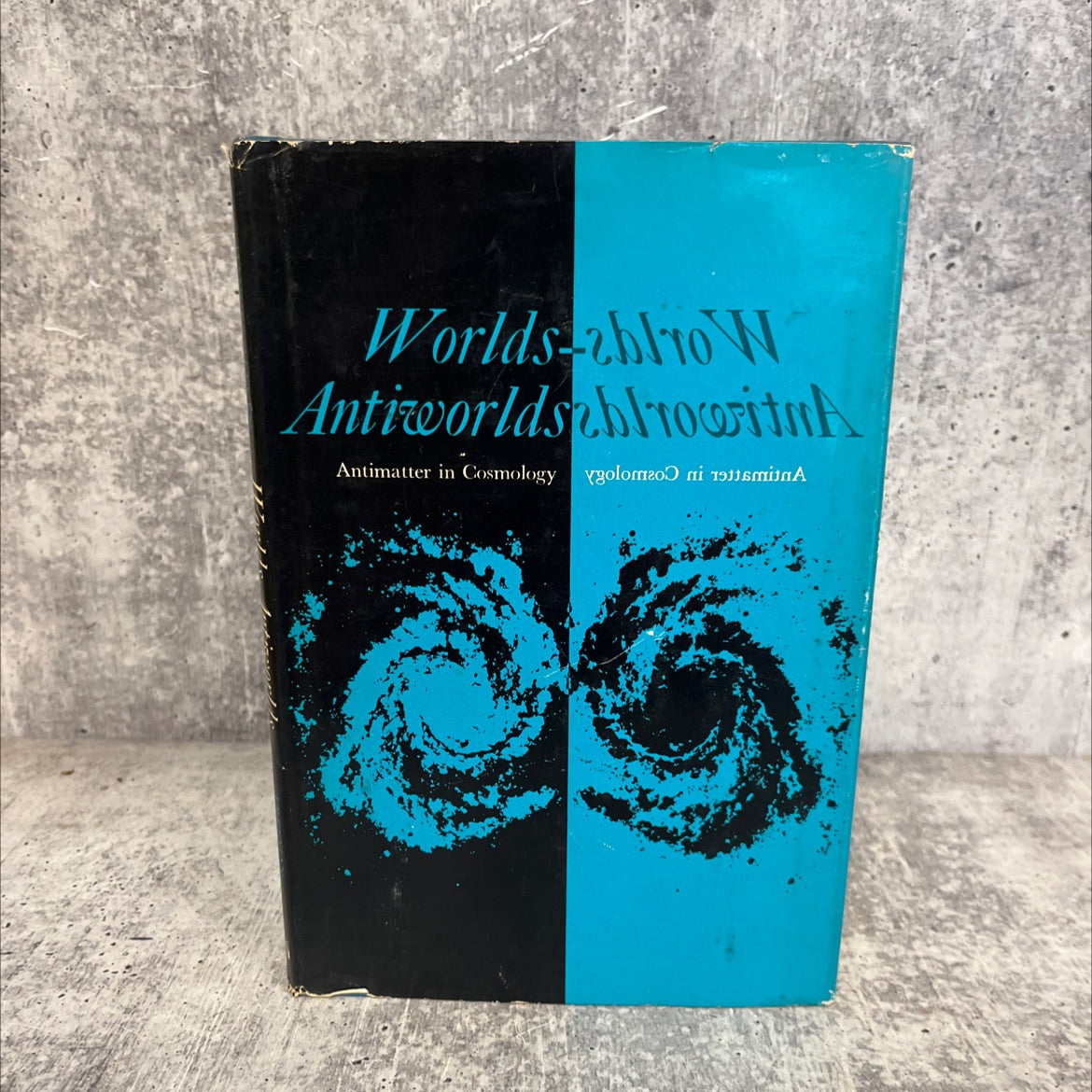 worlds-antiworlds antimatter in cosmology book, by Hannes Alfvén, 1966 Hardcover image 1
