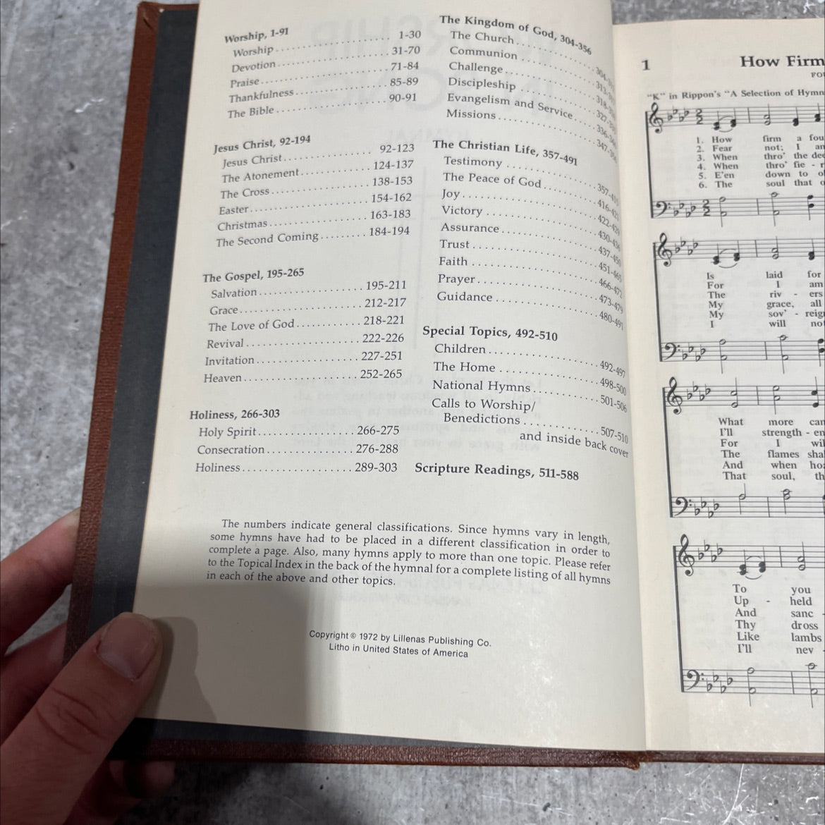 worship in song hymnal book, by unknown, 1972 Hardcover image 3