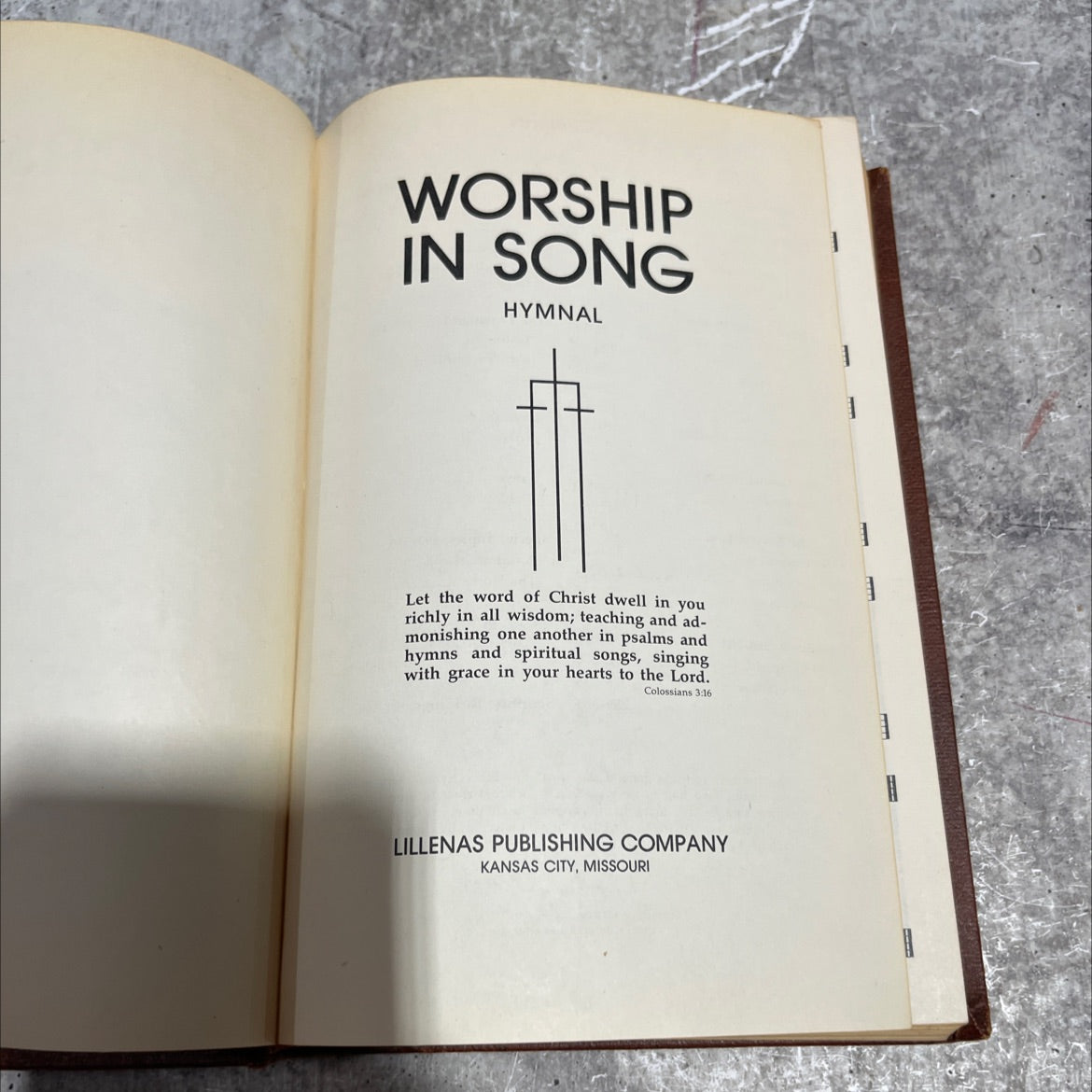 worship in song hymnal book, by unknown, 1972 Hardcover image 2