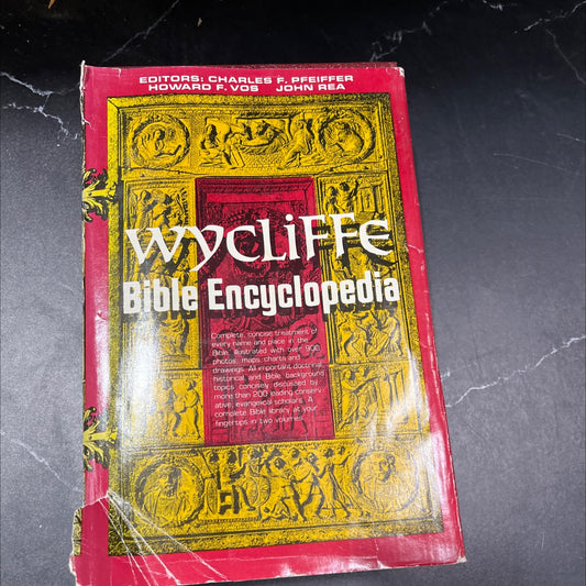 wycliffe bible encyclopedia volume 1 a-j book, by charles f. pfeiffer, howard f. vos, john rea, 1975 Hardcover image 1