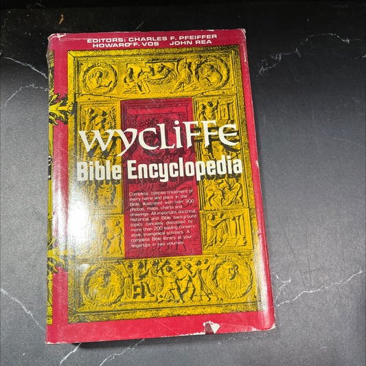 wycliffe bible encyclopedia volume 2 k-z book, by charles f. pfeiffer, howard f. vos, john rea, 1975 Hardcover image 1