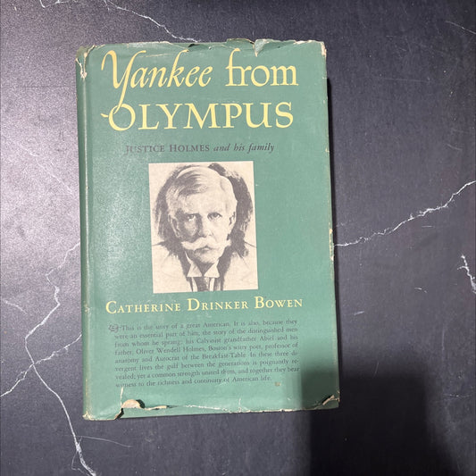 yankee from olympus justice holmes and his family book, by catherine drinker bowen, 1944 Hardcover image 1