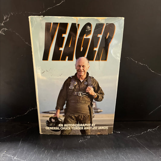 yeager an autobiography book, by chuck yeager & leo janos, 1985 Hardcover image 1