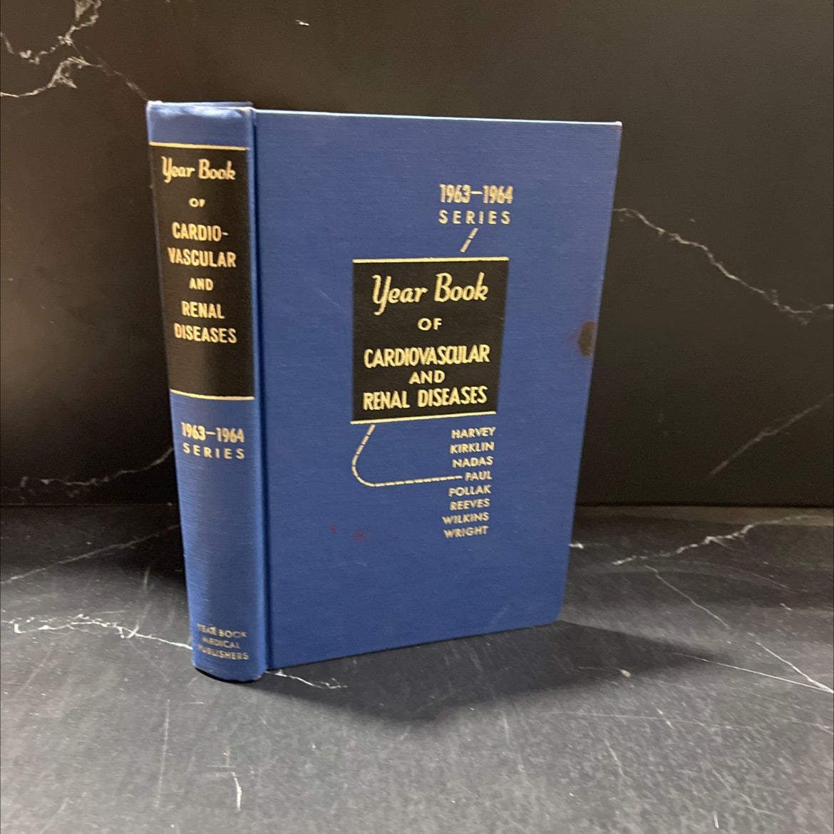 year book of cardiovascular and renal diseases book, by unknown, 1964 Hardcover image 1