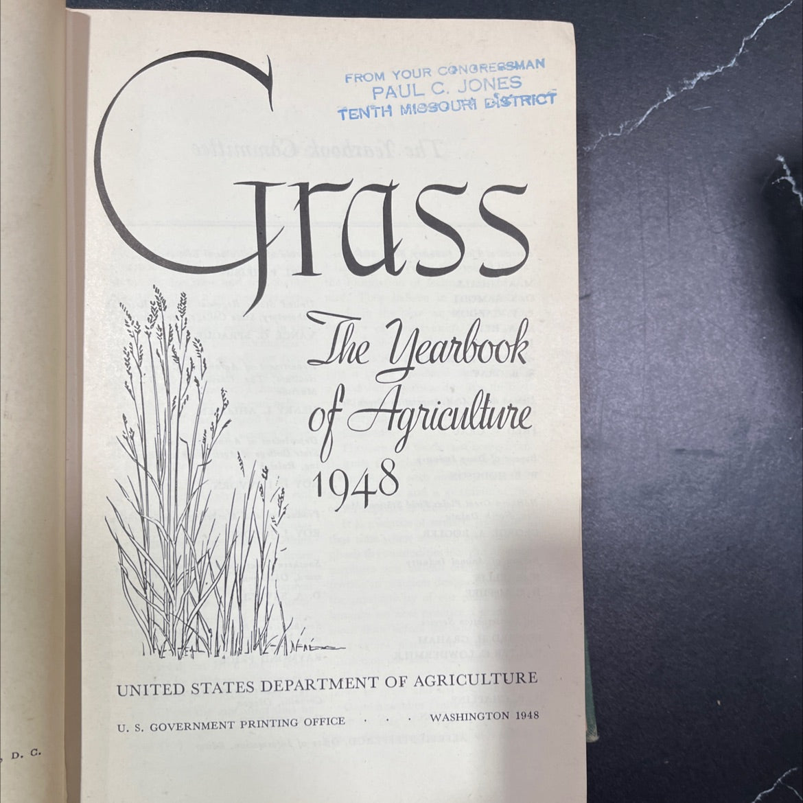 yearbook of agriculture 1948 book, by united states department of agriculture, 1948 Hardcover, Vintage image 2