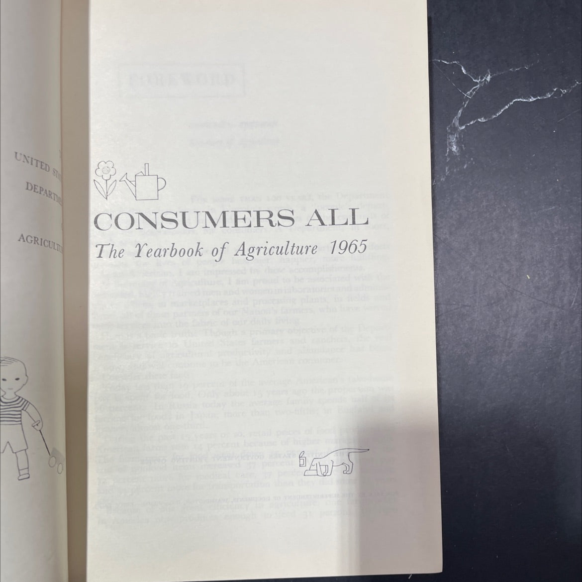 yearbook of agriculture 1965 book, by united states department of agriculture, 1965 Hardcover image 2