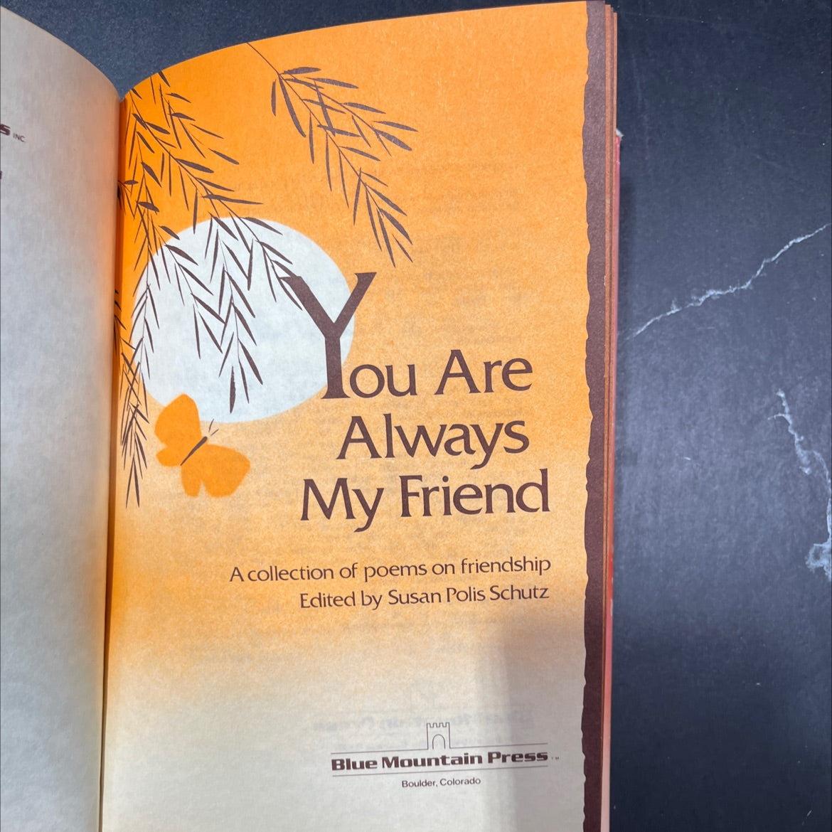 you are always my friend book, by susan polis schutz, 1981 Hardcover image 2