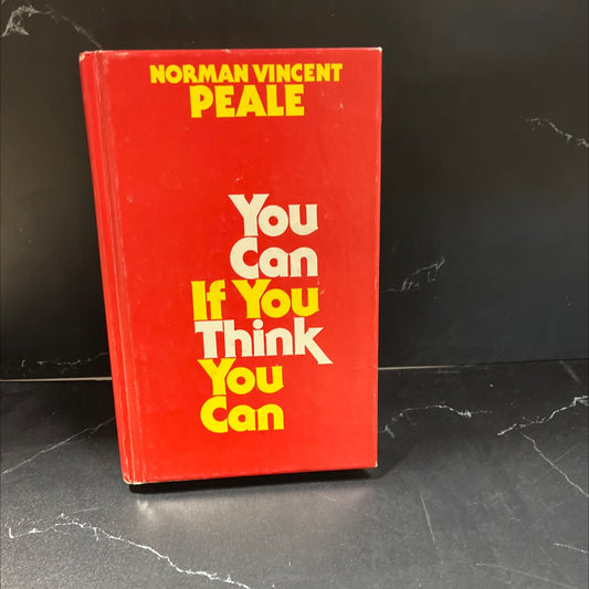 you can if you think you can book, by norman vincent peale, 1984 Hardcover, Vintage image 1