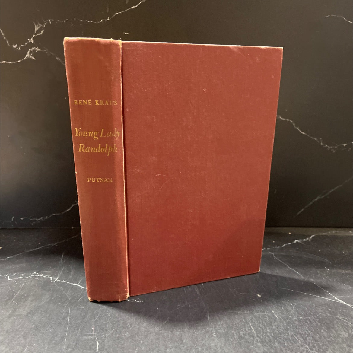 young lady randolph the life and times of jennie jerome american mother of winston churchill book, by rené kraus, 1943 image 1