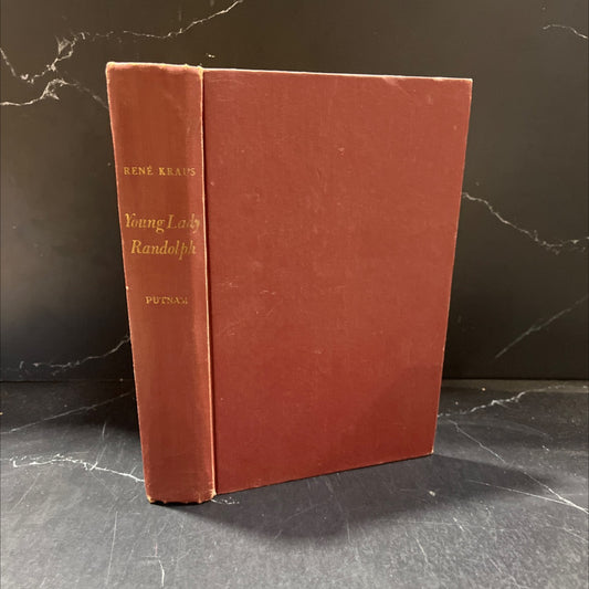 young lady randolph the life and times of jennie jerome american mother of winston churchill book, by rené kraus, 1943 image 1