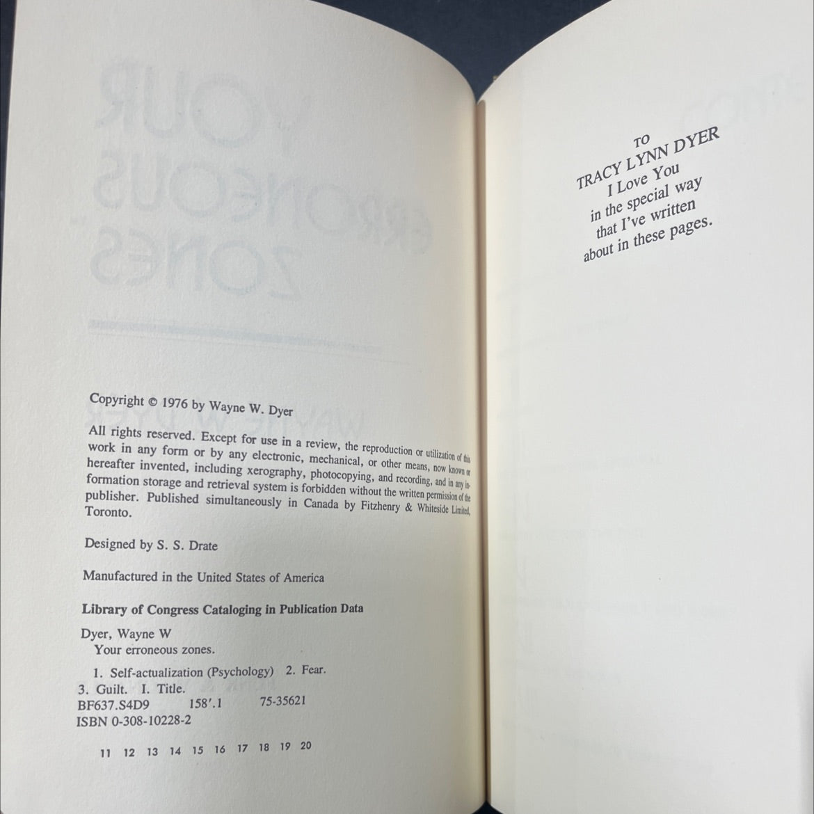 your erroneous zones book, by wayne w. dyer, 2009 Hardcover image 3
