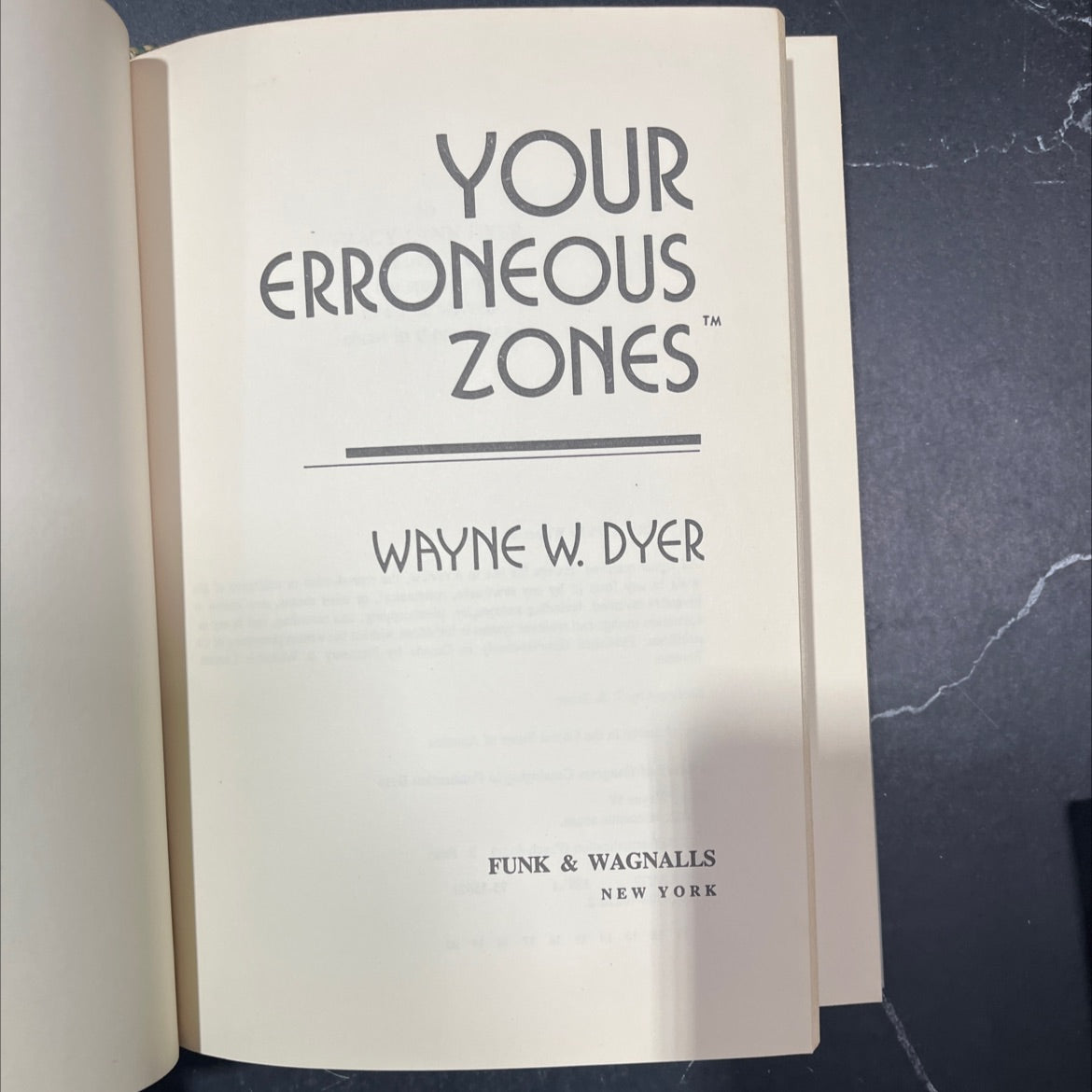your erroneous zones book, by wayne w. dyer, 2009 Hardcover image 2