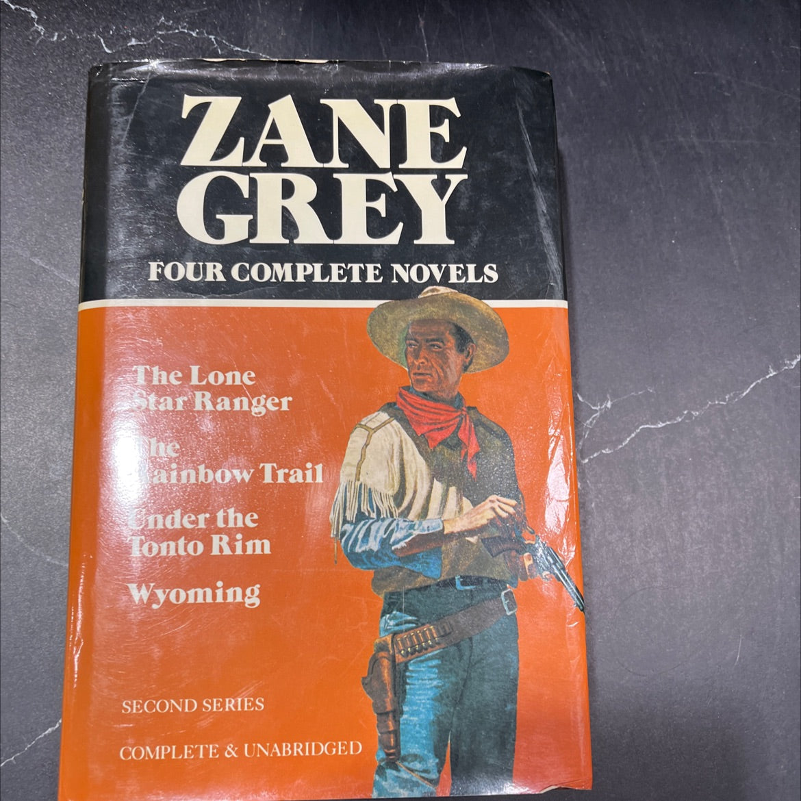 zane grey four complete novels second series book, by Zane Grey, 1982 Hardcover image 1