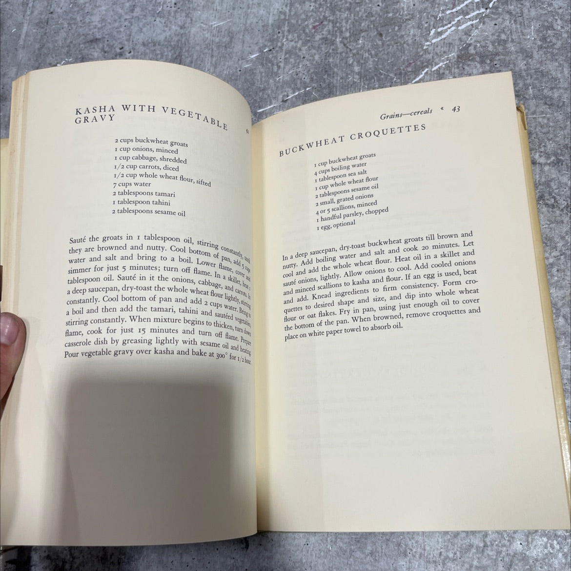 zen macrobiotic cooking book, by Michel Abehsera, 1968 Hardcover image 4