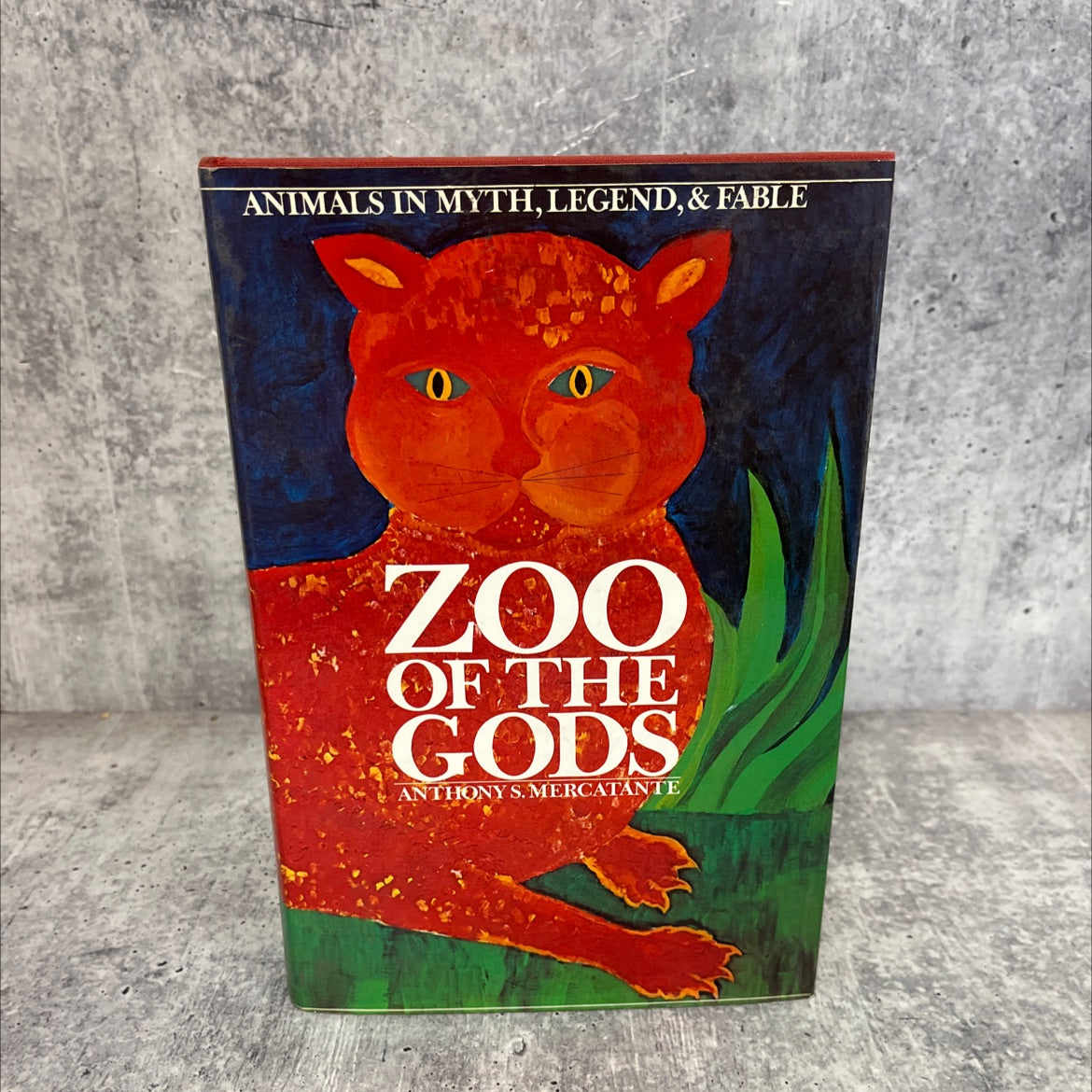 zoo of the gods: animals in myth, legend & fable book, by Anthony S. Mercatante, 1974 Hardcover image 1