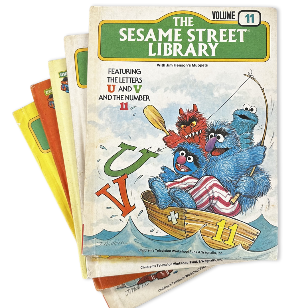Vintage Sesame Street Book club