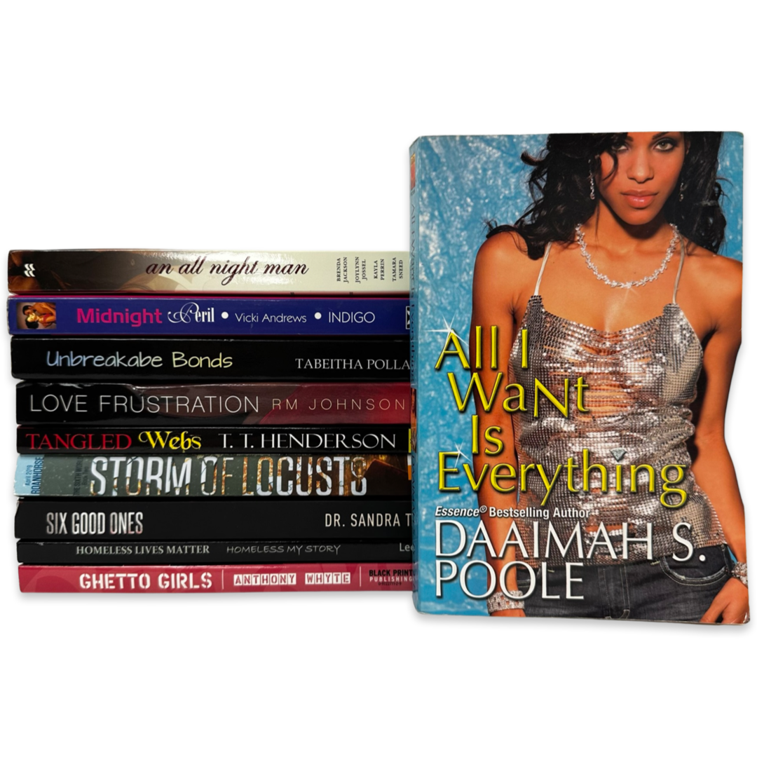 Urban Lit Romance - Adult Trade Paperback books