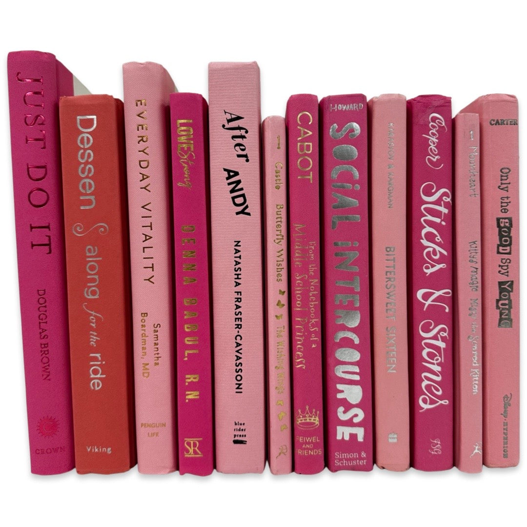 Modern Decorative Books by color & foot | Choose your colors | Designer Decor