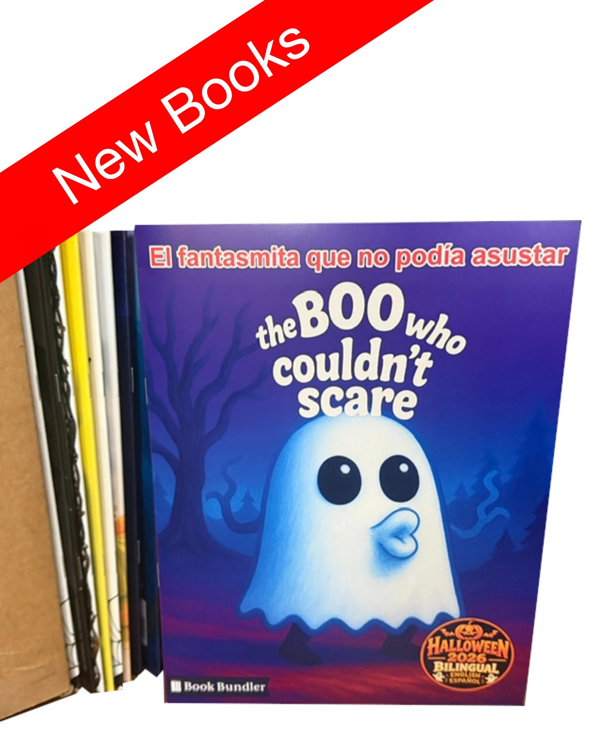 Bilingual Spanish English Halloween Kids Book Bundle 2026