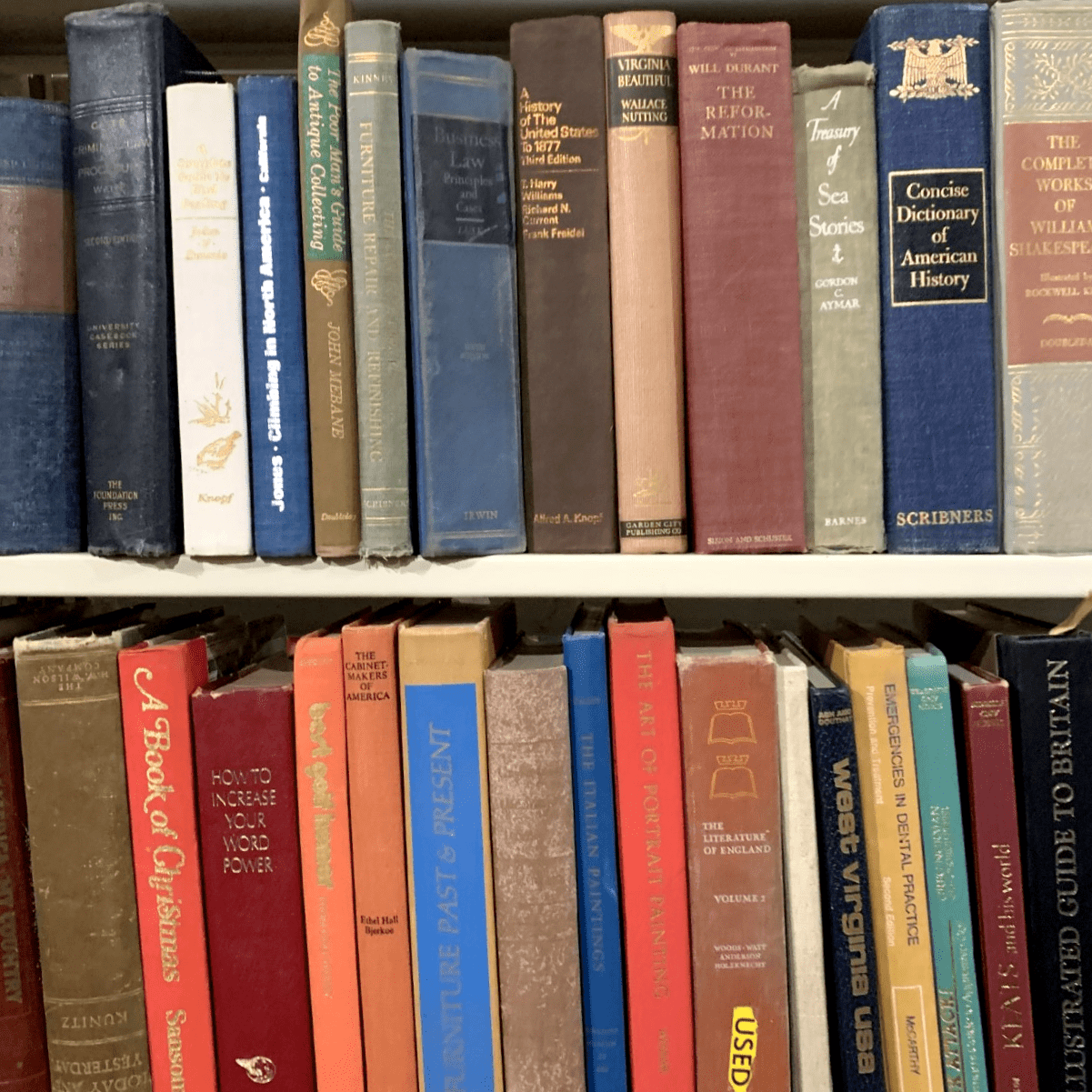 TheBookBundler Books by Color VINTAGE XL Decorative Books | Extra Large Vintage Books | 5Pack or 10Pack | Decorative Books | Book Decor | Interior Design