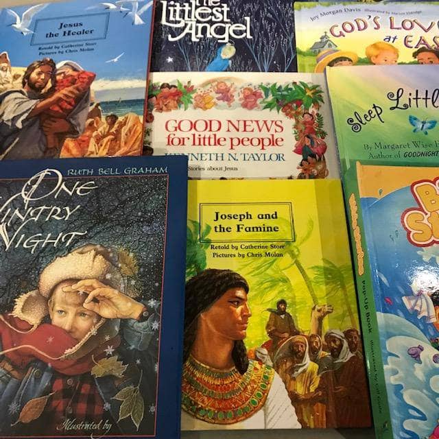 TheBookBundler Bulk Books 10 books Christian Large Hardcover Picture Books