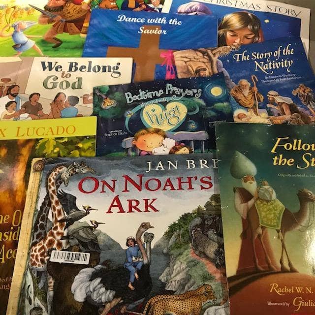 TheBookBundler Bulk Books 10 books Christian Large Paperback Picture Books (ages 4-7)