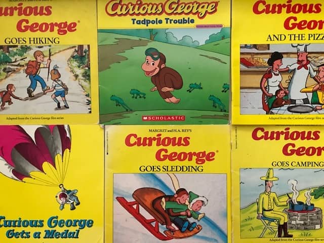 TheBookBundler Bulk Books 10 Books Curious George Books