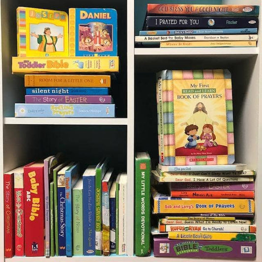 TheBookBundler Bulk Books 10 books / Premium Used Baby Bible Board Books