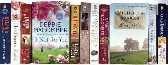 TheBookBundler Bulk Books 10 books / Premium Used Bestselling Romance, Love, Desire Paperback Books
