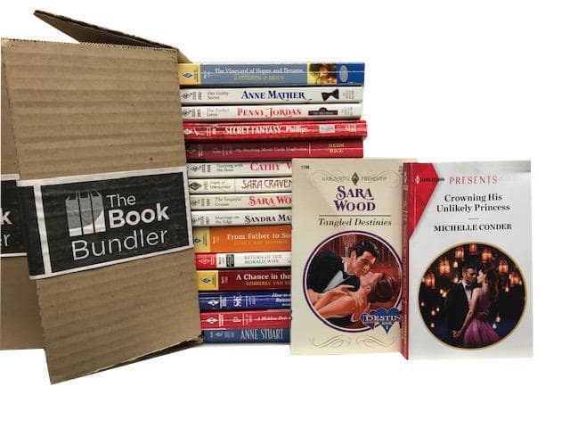 TheBookBundler Bulk Books 10 books / Premium Used Harlequin Romance Mixed Genres Books