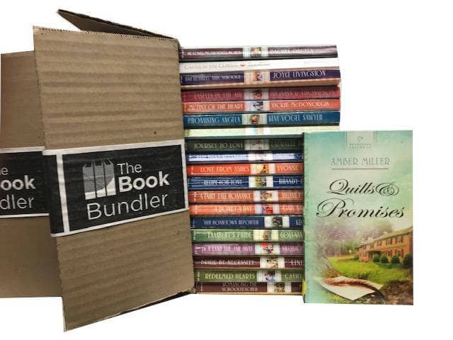 TheBookBundler Bulk Books 10 books / Premium Used Heartsong Presents Inspirational Christian Romance Books