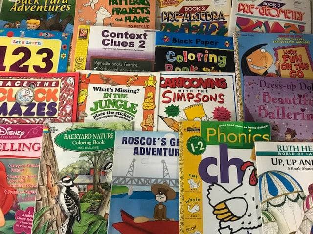 Bundle of 8 Coloring Books for Kids Ages 4-8 Activity books With