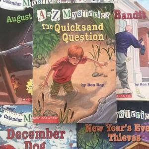 TheBookBundler Bulk Books 5 Books A-Z Mysteries Books