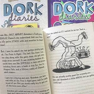 TheBookBundler Bulk Books 5 Books Dork Diaries Books