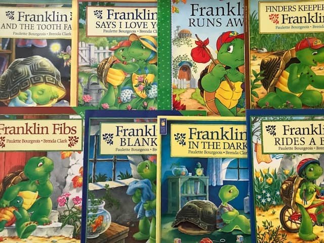 TheBookBundler Bulk Books 5 Books Franklin the Turtle Books