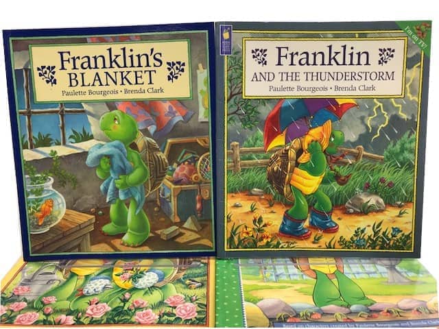 TheBookBundler Bulk Books 5 Books Franklin the Turtle Books