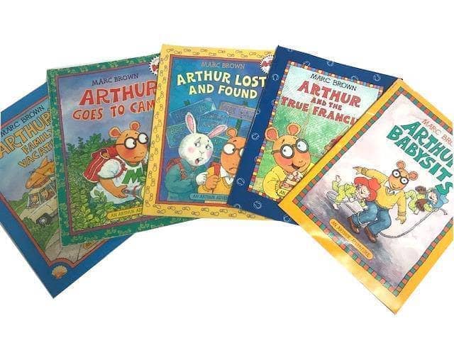 TheBookBundler Bulk Books 5 Books / Premium Used Arthur