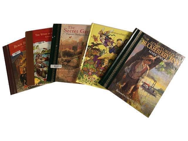 TheBookBundler Bulk Books 5 books / Premium Used Big Beautiful Kids Classic Literature Books