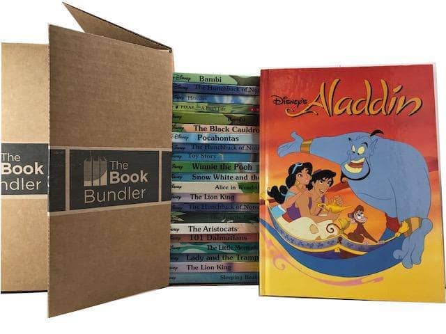 TheBookBundler Bulk Books 5 Books / Premium Used Big Disney Vintage Books