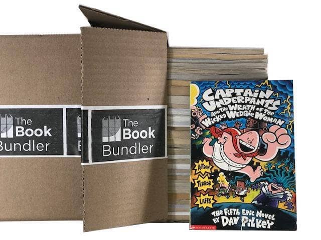 TheBookBundler Bulk Books 5 Books / Premium Used Captain Underpants Books