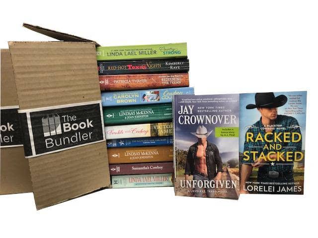 TheBookBundler Bulk Books 5 books / Premium Used Cowboy Romance