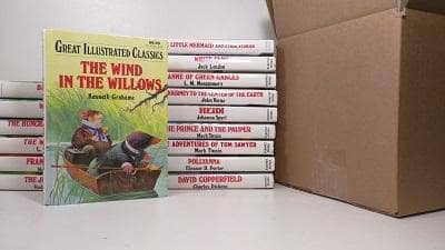 TheBookBundler Bulk Books 5 books / Premium Used Illustrated Classics Kids Books