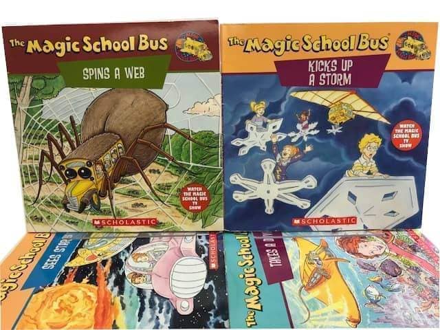 TheBookBundler Bulk Books 5 Books / Premium Used The Magic Schoolbus Books