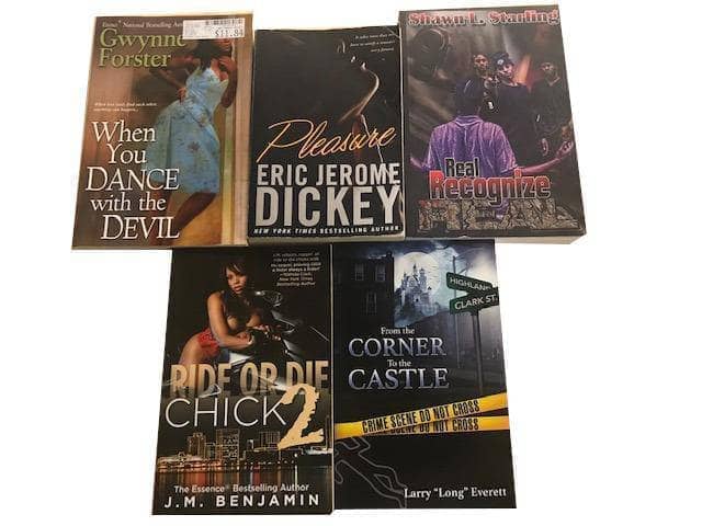 TheBookBundler Bulk Books 5 books / Premium Used Urban Literature Books <br> Paperback