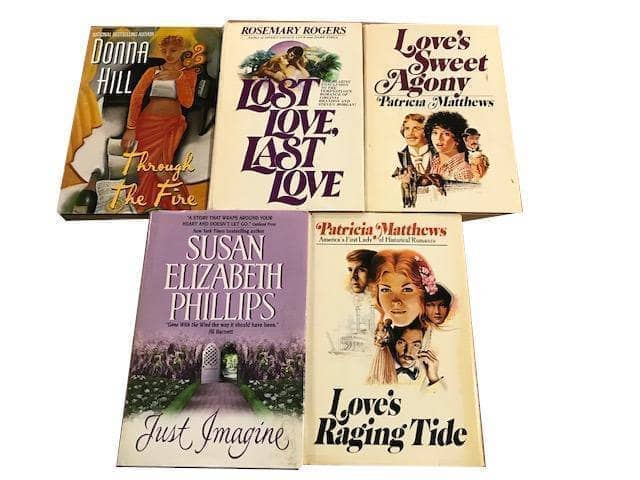 TheBookBundler Bulk Books 5 Hardcovers / Premium Used Romance Adult Books - Hardcover