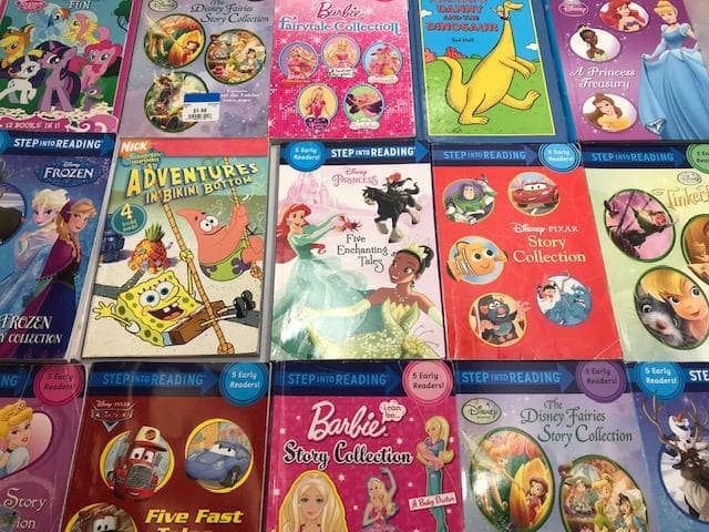 TheBookBundler Bulk Books 5 Multi-Reader Books Multi-Story Leveled Reader Kids Books <br> (ages 3-8)