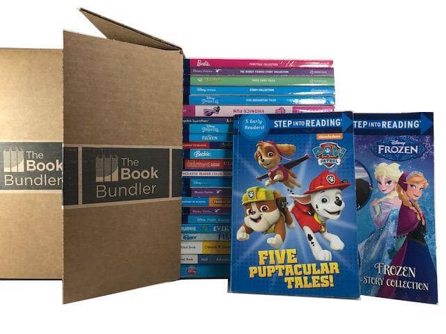 TheBookBundler Bulk Books 5 Multi-Reader Books Multi-Story Leveled Reader Kids Books <br> (ages 3-8)