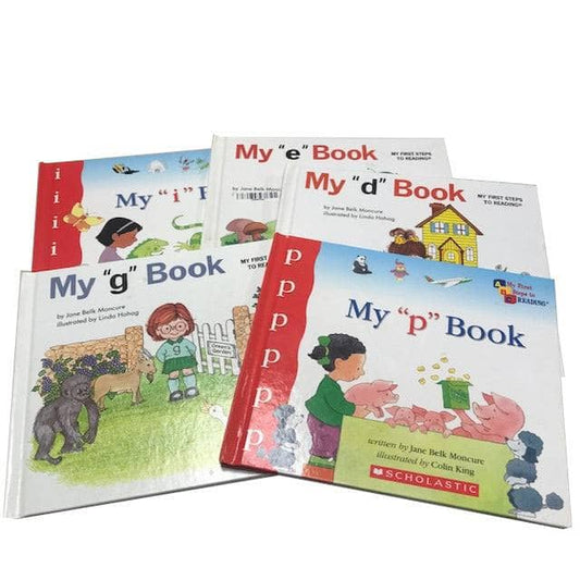 TheBookBundler Bulk Books 5 pack mixed letters Alphabet Books - Mixed 5 Packs of books